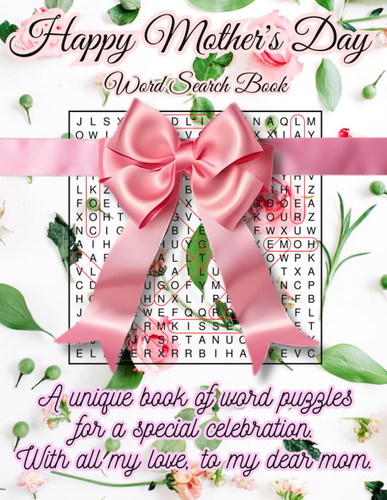 Mother's Day Word Search Book for Adults Women and Seniors Large Print