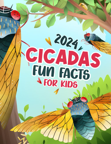 Cicadas Fun Facts Book for Kids