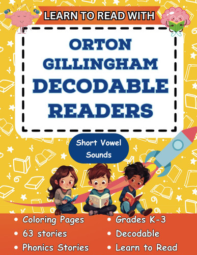 Learn to Read with Orton Gillingham Decodable Readers