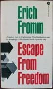 Escape from Freedom