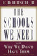 The Schools We Need: And Why We Don't Have Them