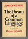 The Dream of a Common Language Poems 1974-1977