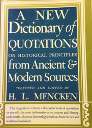 A New Dictionary of Quotations on Historical Principles from Ancient