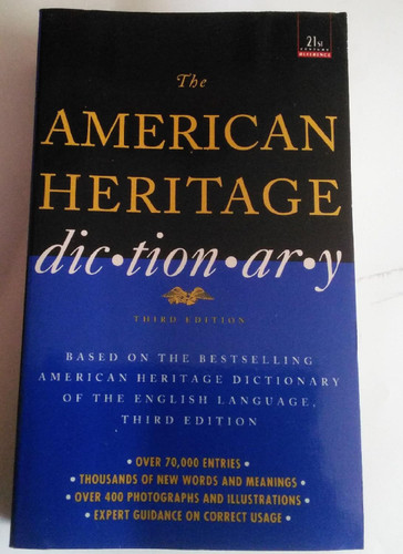 American Heritage Dictionary: