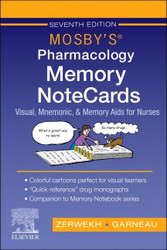 Mosby's Pharmacology Memory NoteCards: Visual Mnemonic and Memory