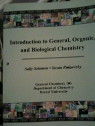 Introduction to General Organic and Biological Chemistry