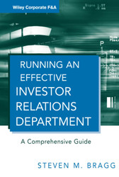 Running an Effective Investor Relations Department