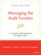 Managing The Audit Function: A Corporate Audit Department Procedures