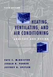 Heating Ventilating and Air Conditioning: Analysis and Design