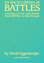 An Encyclopedia of Battles: Accounts of Over 1 560 Battles from 1479