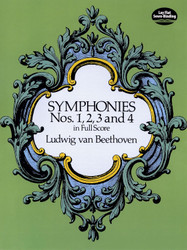 Symphonies Nos. 1 2 3 and 4 in Full Score