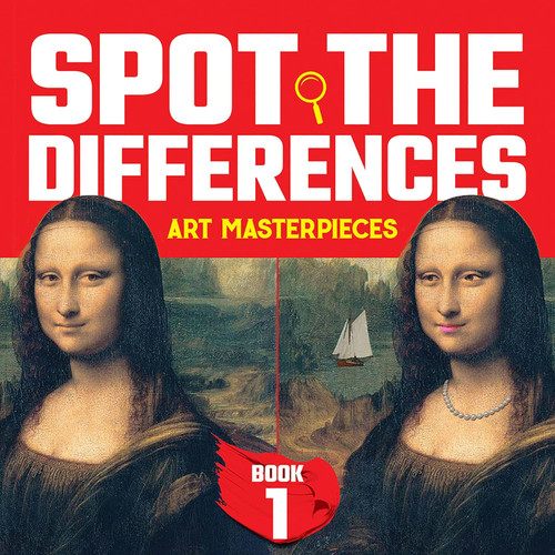 Spot the Differences: Art Masterpieces Book 1