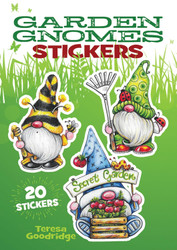 Garden Gnomes Stickers: 20 Stickers