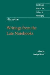 Nietzsche: Writings from the Late Notebooks