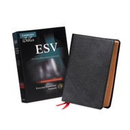 ESV Clarion Reference Bible Black Edge-lined Goatskin Leather