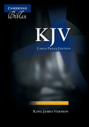 King James Version Large Print Text Bible