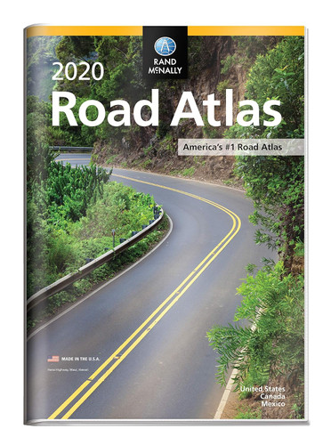 Rand Mcnally 2020 Road Atlas W/ Vinyl Protective Cover