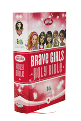 ICB Tommy Nelson's Brave Girls Devotional Bible Hardcover Pink: