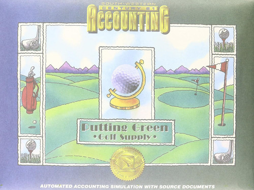 Putting Green Golf Supply Automated Accounting Simulation With Source