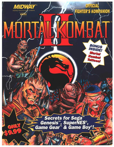 Mortal Kombat II: Fighters Kompanion (Brady Games) Mortal Kombat II: Fighters Kompanion (Brady Games)