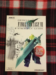 Official Final Fantasy VII Strategy Guide Playstation Version