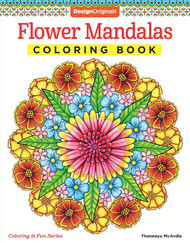 Flower Mandalas Coloring Book