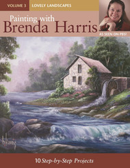 Painting with Brenda Harris Volume 3 - Lovely Landscapes: 10