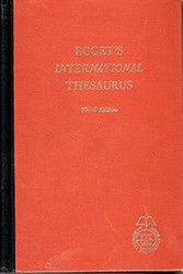Rogets International Thesaurus - Third Edition