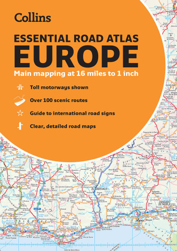 Collins Essential Road Atlas Europe
