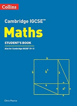 Cambridge IGCSE Maths Student's Book