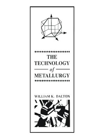The Technology of Metallurgy