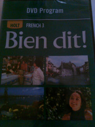 Bien Dit!: DVD Tutor Level 3