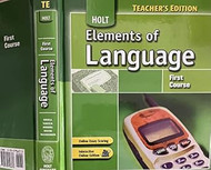Holt Elements of Language