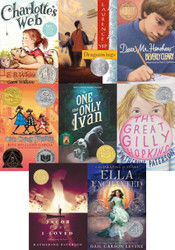 Newbery Award Favorite Library 8 Book Box Set