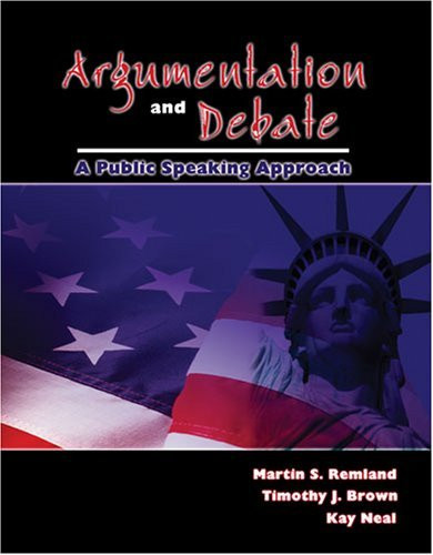 Argumentation And Debate