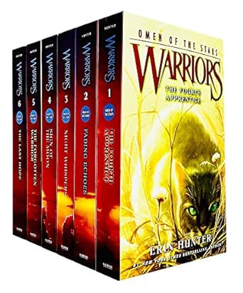 Warrior Cats Series 4 Omen Of The Stars Books 1 6