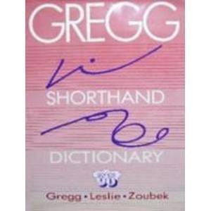Gregg Shorthand Dictionary