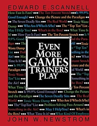 Even More Games Trainers Play