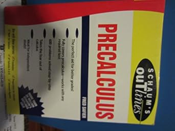 Schaum's Outline of Precalculus