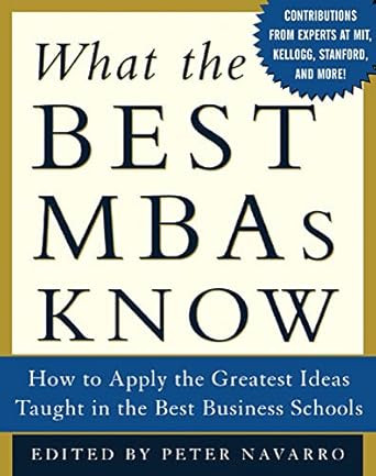What the Best MBAs Know