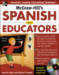 McGraw-Hill's Spanish for Educators w/Audio CD