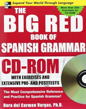 The Big Red Book of Spanish Grammar w/CD-ROM