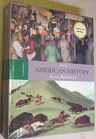 American History: A Survey American History: A Survey