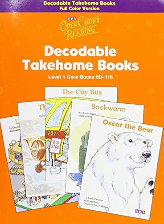 Open Court Reading Decodable Takehome Books