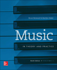 Workbook for Music in Theory and Practice Volume I