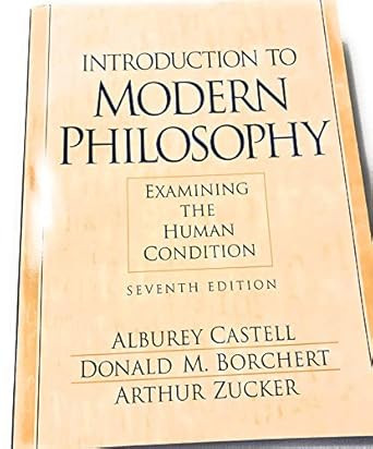 Introduction to Modern Philosophy