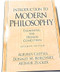 Introduction to Modern Philosophy