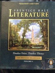 Prentice Hall Timeless Voices Timeless Themes Literature 12th