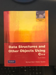 Data Structures and Other Objects Using C++