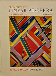 Elementary Linear Algebra with Applications